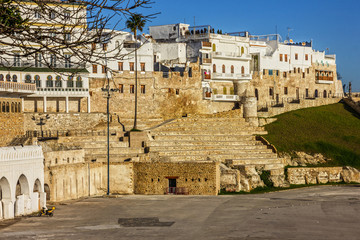 Obraz premium Tanger old town anceint fortress, Morocco