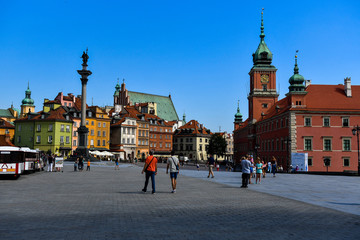 Fototapeta premium Polska Warszawa Stare Miasto Rynek Starego Miasta Barbacan Miejsce Światowego Dziedzictwa Polska Warszawa Rynek Starego Miasta Barbakan Światowe Dziedzictwo Stare Miasto Historyczne Centrum Warszawy