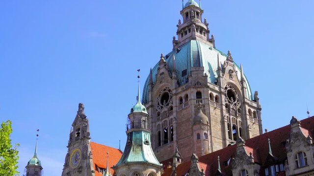 Wundersch&ouml;nes Rathaus Hannover Vorderseite