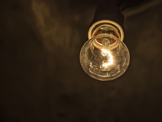 light bulb closeup