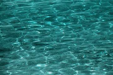 Adriatic sea background in Brela , Croatia