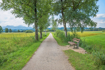 Idyllische Radroute rund um den Chiemsee