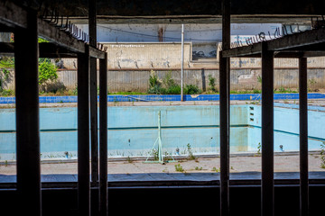 Abandoned swimming pool, Tbilisi