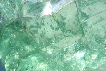 texture of a piece of glass