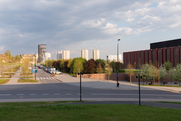 Afternoon view of the Katowice