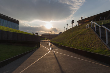 Sunset view of the Katowice © Rochu_2008