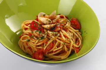 seafood tomato sauce pasta