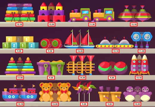 Toy Shop Cartoon bilder – Bla gjennom 127,654 arkivbilder, vektorer og  videoer | Adobe Stock