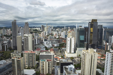 Obraz premium Aerial View from Panama City in Panama