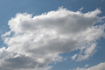 Fototapeta na wymiar Big cloud