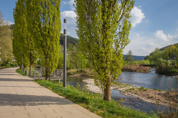 Lennepromenade in Plettenberg