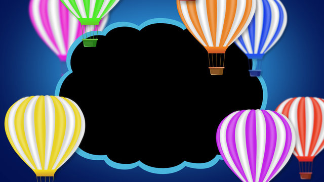 Hot Air Balloons Overlay