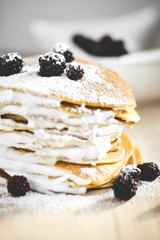 Pancake con more