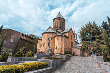 The Sioni Cathedral of the Dormition is a Georgian Orthodox cathedral in Tbilisi, Georgia - obrazy, fototapety, plakaty