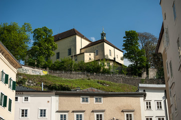 Fototapeta na wymiar Salzburg, Altstadt, Sommer, Urlaub