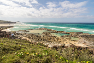 Champagne pools, Fraser Island