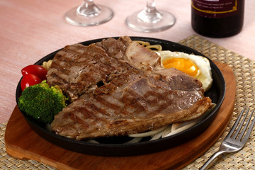 T-bone steak