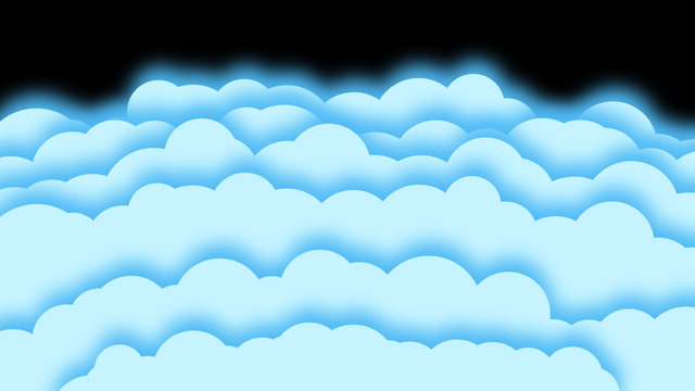 Cartoon Cloud Transition
