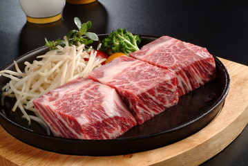 marbled beef