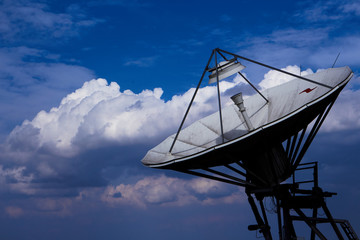 antenna over sky