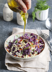 Fresh Coleslaw Salad