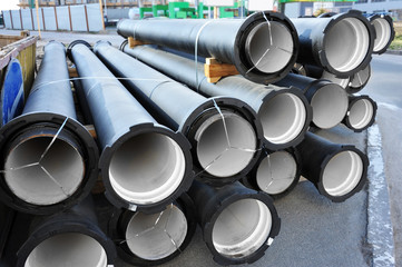 Ceramic sewer pipe
