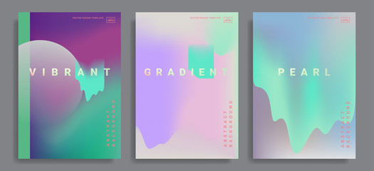 Vibrant gradient backgrounds