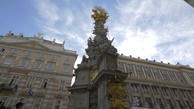 Pests&radic;&sect;ule monument on Graben street