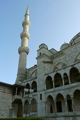 Fototapeta na wymiar The Blue Mosque, (Sultan Ahmet Camii), Istanbul. TURKEY.