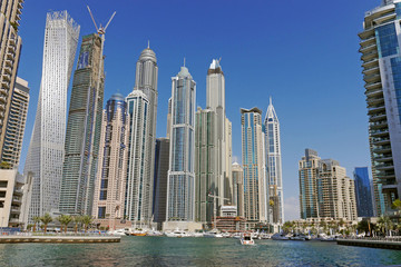 Fototapeta na wymiar Dubai Marina, Dubai.