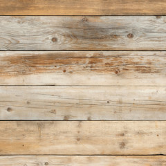 Old barn wall weathered distressed faded light pine wood grain wooden plank texture background surface photo square format