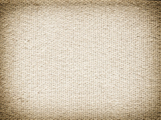 grunge background with canvas texture brown, beige, old, retro