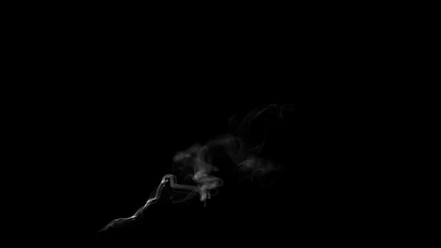 煙草の煙(with alpha channel)