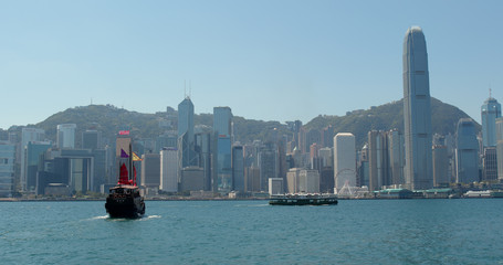 Hong Kong Victoria harbour