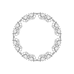 Vector decorative frame  for cards design.