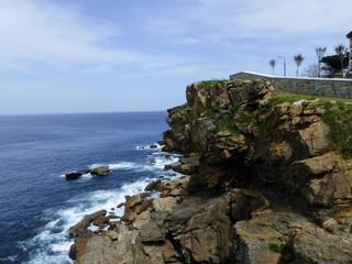 ROCAS, MAR CANTÁBRICO, COSTA VASCA