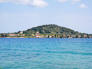 Mała wyspa na Chorwacji