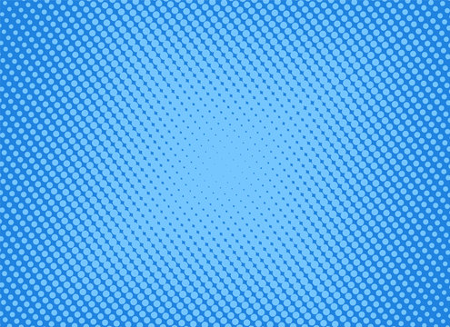 retro comic blue background raster gradient halftone, stock vector illustration eps 10