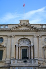 Fototapeta na wymiar Historical National Library in Valletta, Malta