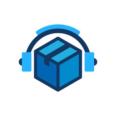 Box Music Logo Icon Design