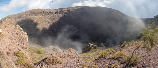 Vesuv, Italien, Neapel, Vulkan, Krater, Kraterrand, Europa © ThoPics