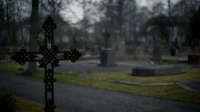 Old Cemetery Cross