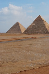 Fototapeta na wymiar View on Egypts Pyramids 1