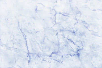 Fototapeta na wymiar Blue marble texture in natural pattern with high resolution for background and design art work. Blue stone floor.