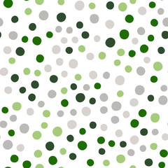 Abstract polka dot vector seamless background