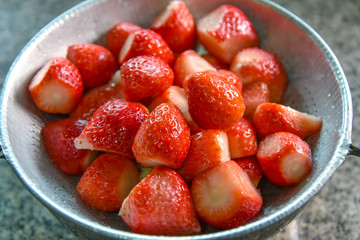 Sweet strawberry for make dessert