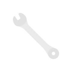 Spanner renovation icon vector flat