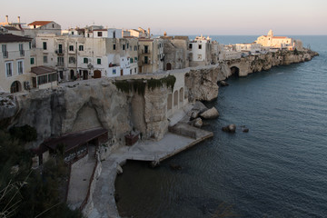 Vieste, Gargano, Dorf, Stadt, Altstadt, Italien, Osten, Halbinsel, Süden, Süditalien, Strand,...