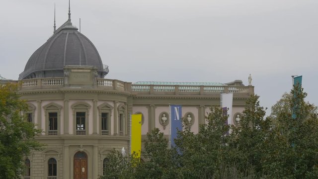 The Ariana Museum's dome 