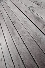 Wooden and weathered brown planks from a table